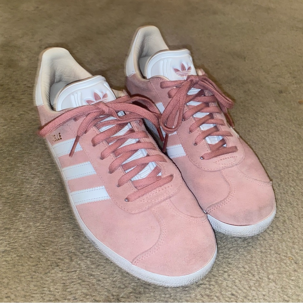 Adidas Gazelle Shoes Size 7 Pink